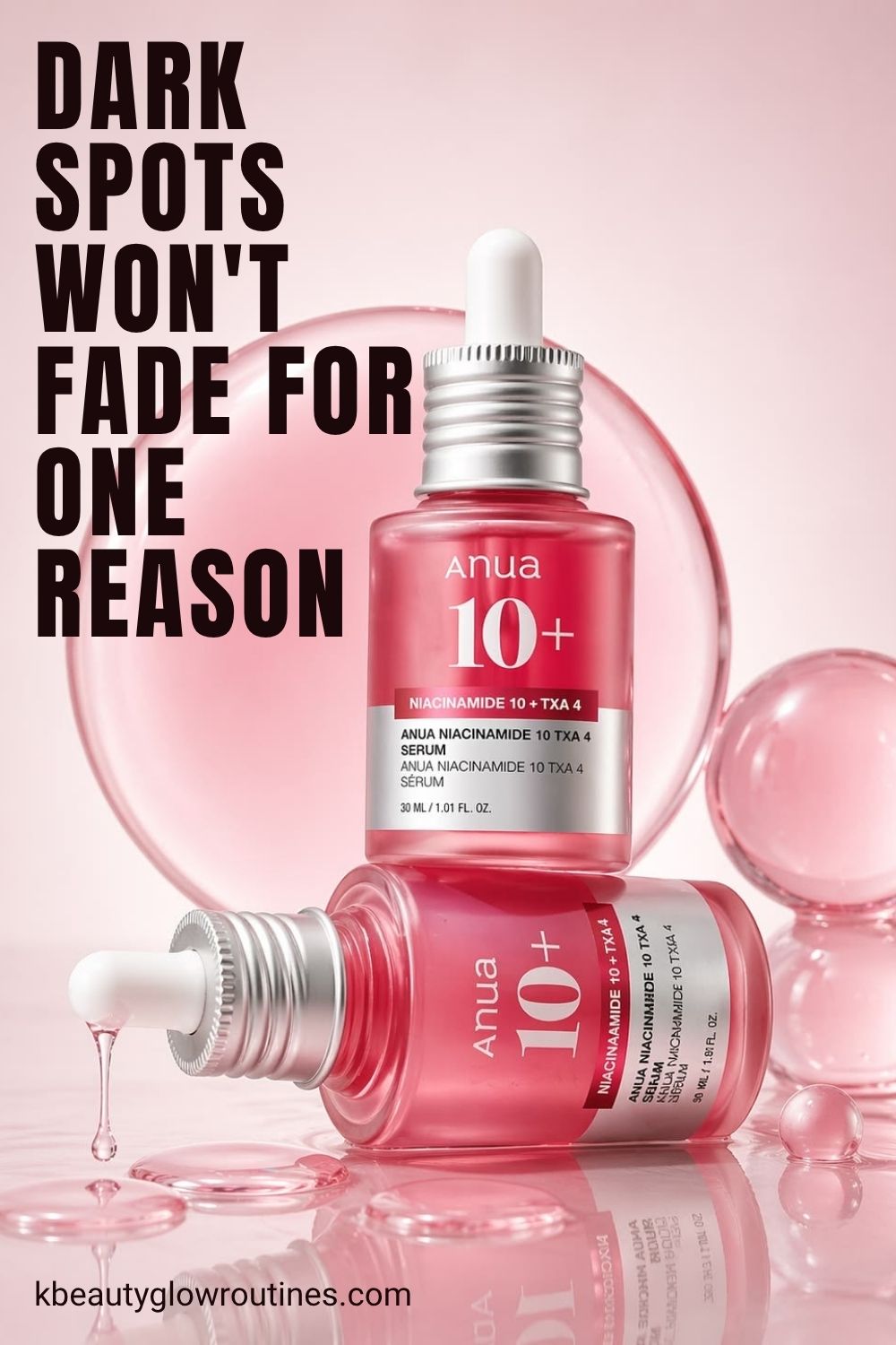 Korean skincare ingredients Pinterest board