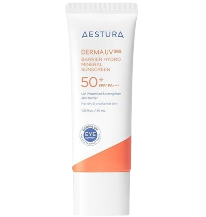 Aestura Derma UV 365 Barrier Hydro Mineral Sunscreen SPF50+ PA++++